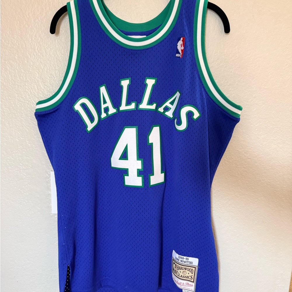 Dallas Blue Basketball Jersey